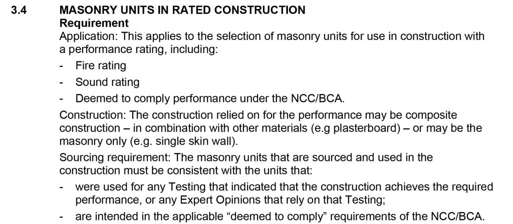 Example Specification Clause Specifications format: Contents, header, footer, revision history ...